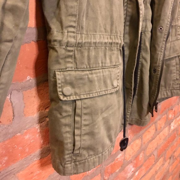 F21 Hooded Utility Style Jacket - Picture 3 of 7